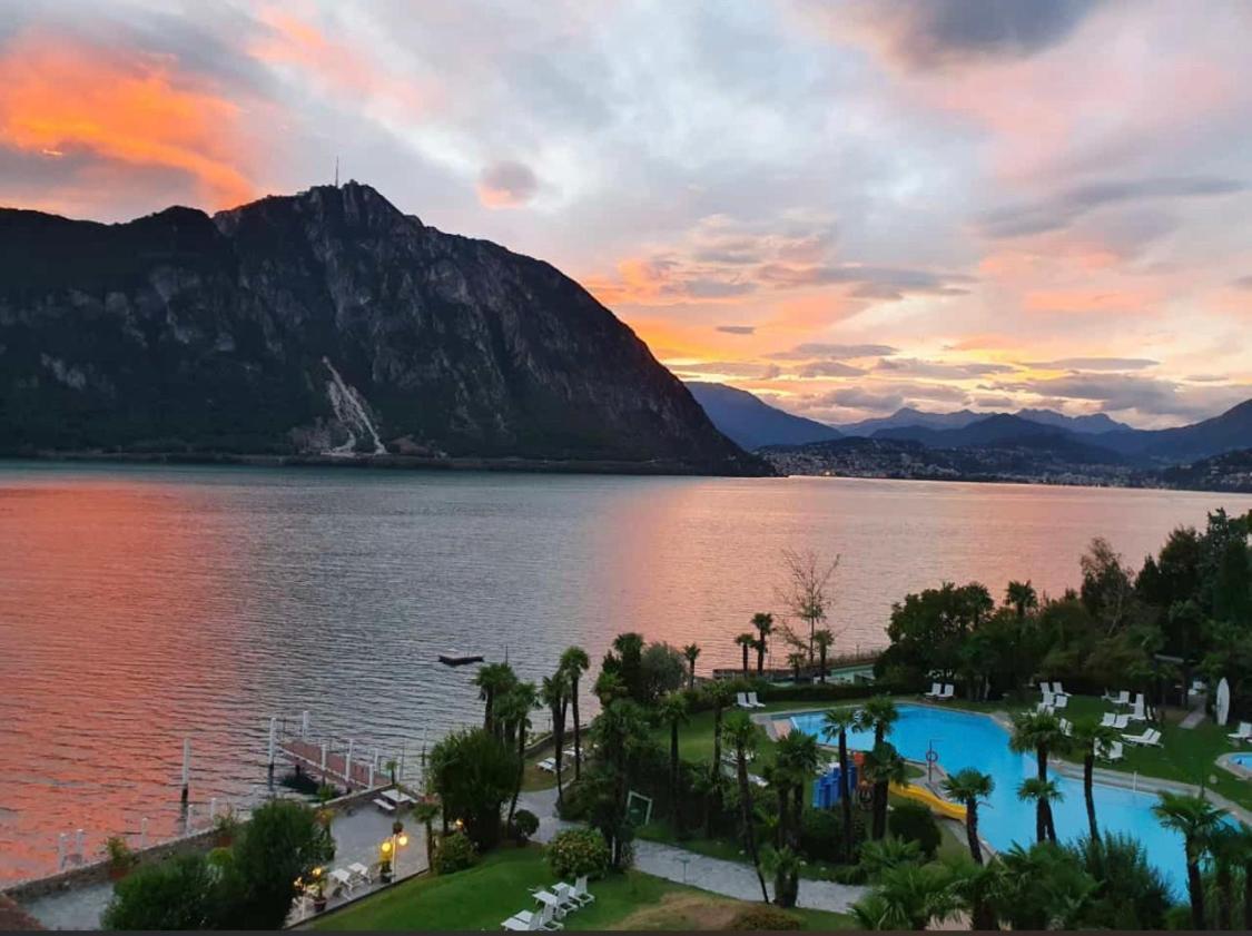 Holiday On The Lake Lugano 6 Bissone Dış mekan fotoğraf